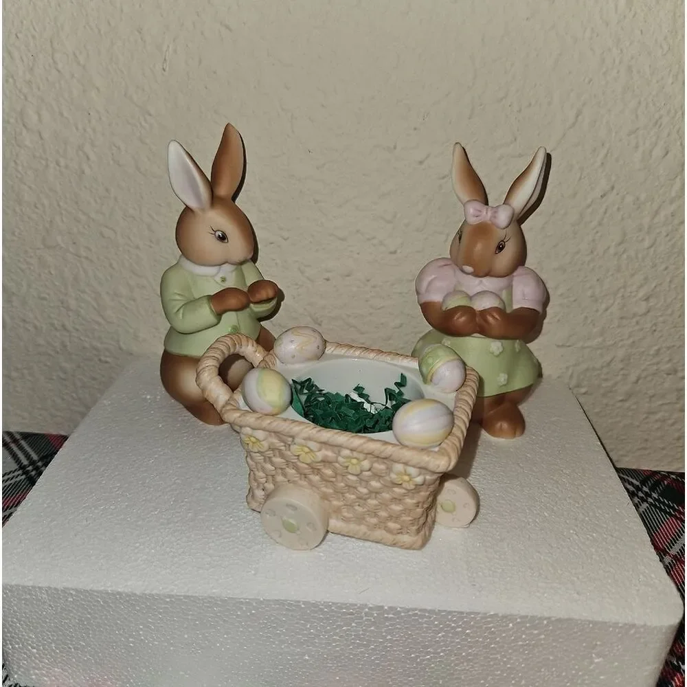 PartyLite Baby Bertie & Bea Votive Candle Holder Holiday Table Decor